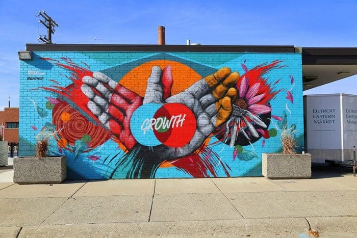 Detroit wall art.
