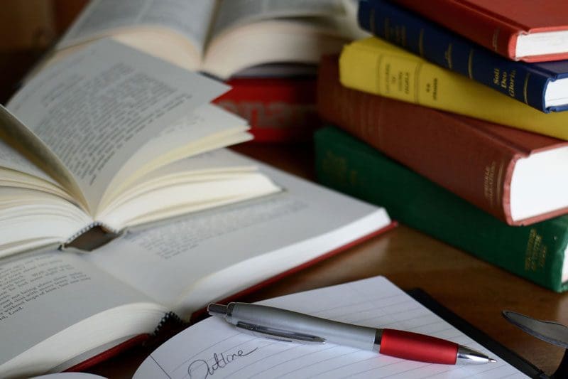 Books and journals.