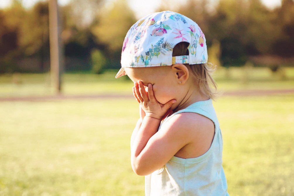 Child having a meltdown