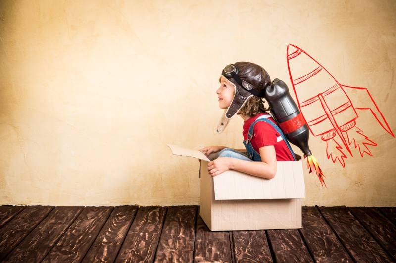 A child playing